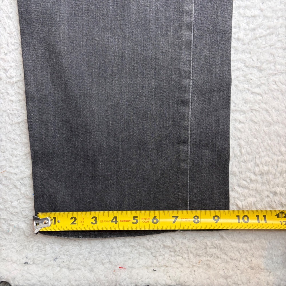 Levis 569 Loose Straight Jeans Mens 38x32 (31) Black Denim Pants 00569-0268 - Picture 7 of 8